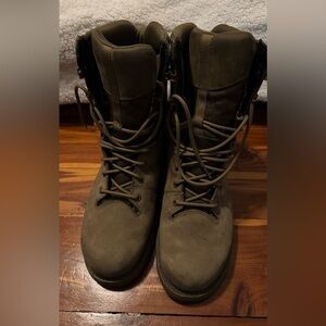 Apex Dark Coyote Lace-Up Boots